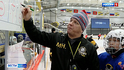 Юные хоккеисты команды «Скифы» из посёлка Новые Зори начали играть в группе «Б» на первенстве Москвы