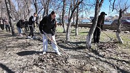 Сегодня в краевой столице прошёл общегородской субботник