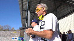 На площадках стрелково-стендового комплекса «Алтайский стрелок» прошёл чемпионат по стрельбе «Русское оружие»