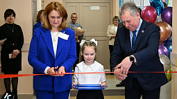 В селе Сетовка Советского района после масштабного ремонта открыли школу