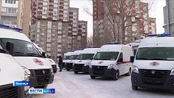 Шестнадцать новых карет скорой помощи доехали до городов и районов Алтайского края