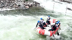 На реке Кумир в Чарышском районе прошёл традиционный фестиваль «На бурной воде»