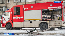 В Барнауле горел гаражный кооператив