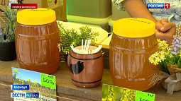 В Барнауле начала работу ярмарка «Медовый спас на Алтае»