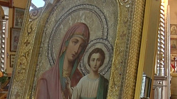В Рубцовск привезли Коробейниковскую икону Божией Матери