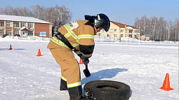 В Советском районе прошли первые в истории соревнования по пожарно-спасательному кроссфиту
