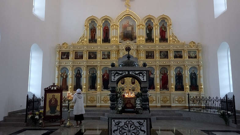 Храм, где крестили Калашникова. Спустя 85 лет в Курье открылась Знаменская церковь