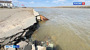 В Камне-на-Оби обрушилась набережная