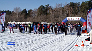 Алтайский край вместе со всей страной принял участие в массовой гонке «Лыжня России»