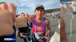 Наш земляк Алексей Смертин пробежал московский марафон – 42 километра