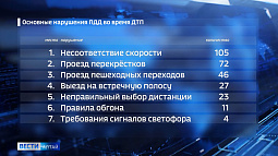 В Госавтоинспекции Алтайского края составили антирейтинг нарушений правил дорожного движения