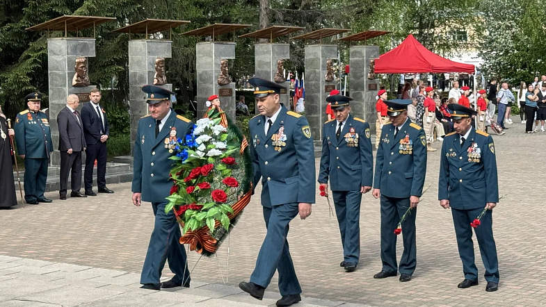 Бийск празднует 81-ю годовщину Победы в Великой Отечественной войне