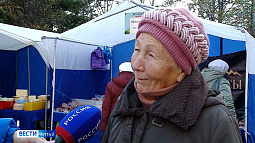 Хорошая погода позволила барнаульцам посетить традиционные продовольственные ярмарки