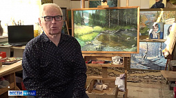 Залы известных людей Москвы и Санкт-Петербурга украшают картины художника из Кытманово