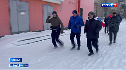 Барнаульцы в первый день года совершили «Трезвый забег»