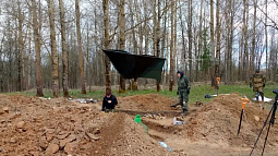 Поисковые отряды из Белокурихи обнаружили утраченное захоронение советских солдат