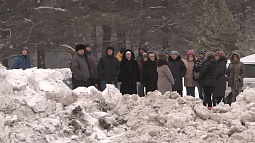 Снежный полигон в Борзовой Заимке угрожает экологии посёлка, уверены местные жители