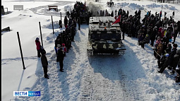 Накануне Дня защитника Отечества в Рубцовске организовали шоу военной техники
