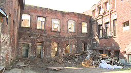 В Барнауле начались работы в доме купца Поскотинова и купца Пуртова