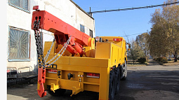 В Барнауле появился новый специализированный эвакуатор для трамваев