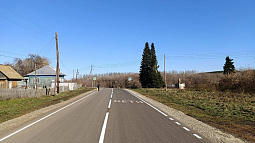 В Солтонском районе отремонтировали разбитую дорогу в селе Нижняя Ненинка 