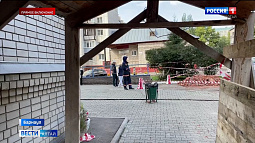 В Барнауле обрушилась кирпичная кладка жилого дома