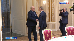Губернатор края Виктор Томенко провёл встречу с президентом Беларуси Александром Лукашенко