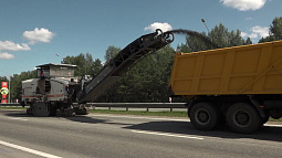 На Правобережном тракте на въезде в Барнаул начался ремонт участка длиной 9 км