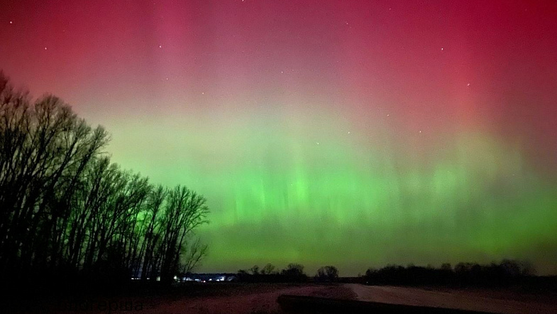 Северное сияние увидели жители Алтайского края