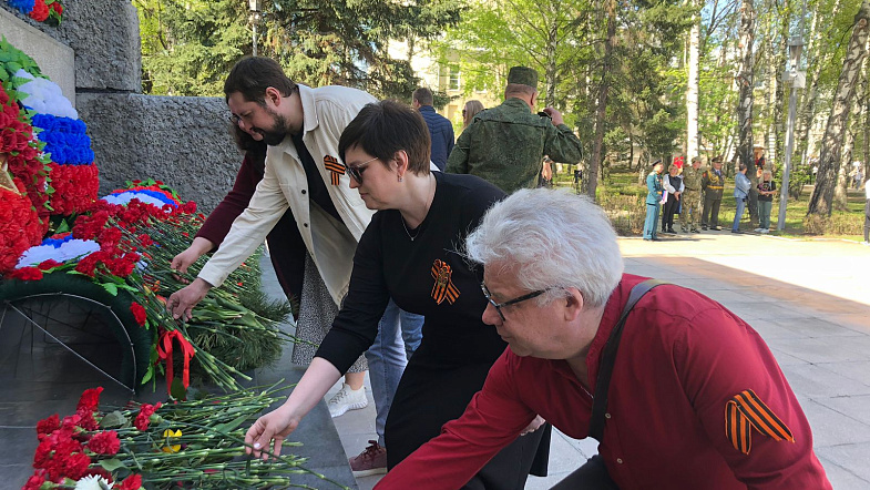 Праздник 9 Мая в Бийске