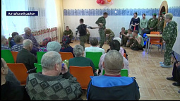 Клуб «Силагор» устроил спортивно-патриотический праздник для престарелых