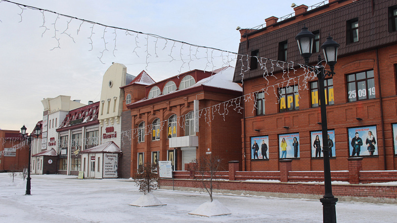 Открытие новогоднего городка на Мало-Тобольской в Барнауле состоится 29 декабря