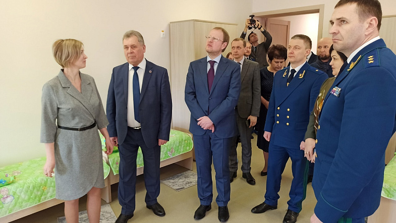 В Первомайском районе открылся новый детский сад, который строили под надзором прокуратуры