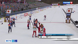 Лыжница с Алтая Яна Кирпиченко в составе женской эстафетной четвёрки завоевала серебро на ЧМ