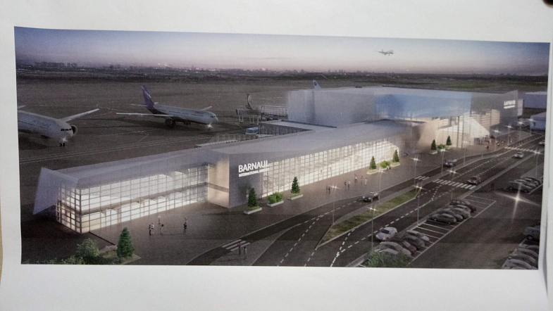 Устаревшее здание Барнаульского аэропорта хотят реконструировать за 2,4 млрд рублей
