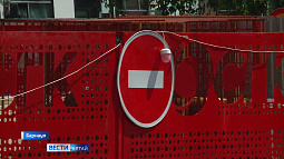 Сегодня снова перекроют движение транспорта на участке проспекта Ленина