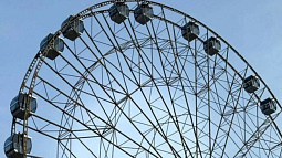 Самое большое в Алтайском крае колесо обозрения сегодня начинает свою работу 