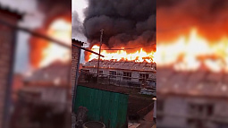 Четыре семьи остались без крова после ночного пожара в посёлке Степное Озеро Благовещенского района