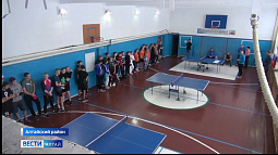 В селе Россоши подвели итоги первого этапа турнира по настольному теннису среди школьников