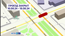Сегодня в Барнауле перекроют движение по чётной стороне пр. Ленина на пересечении с ул. Партизанской